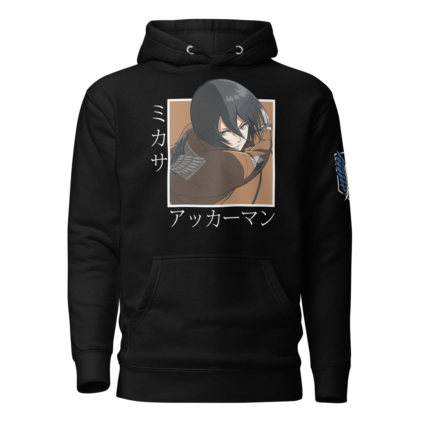 Mikasa Hoodie (Black)